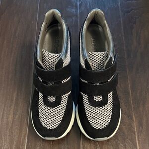 Sneex high heel tennis shoes by Sara Blakely